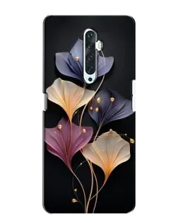 Чехол для OPPO Reno 2Z с картинкой «Лиловые цветы грации»