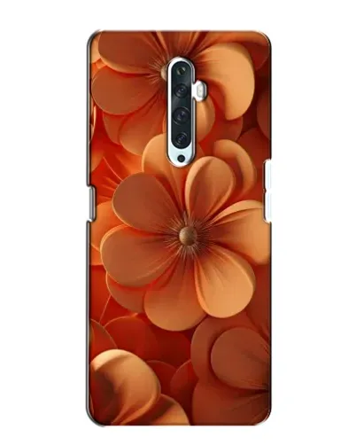 Чехол для OPPO Reno 2Z с картинкой «Оранжевый макро цветок»