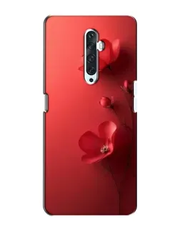 Чехол для OPPO Reno 2Z с картинкой «Маковые соцветия»