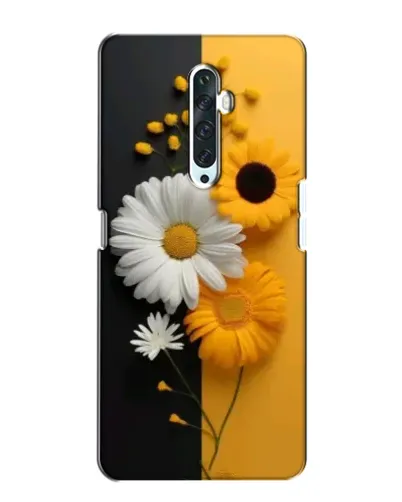 Чехол для OPPO Reno 2Z с картинкой «Подсолнух и ромашка»