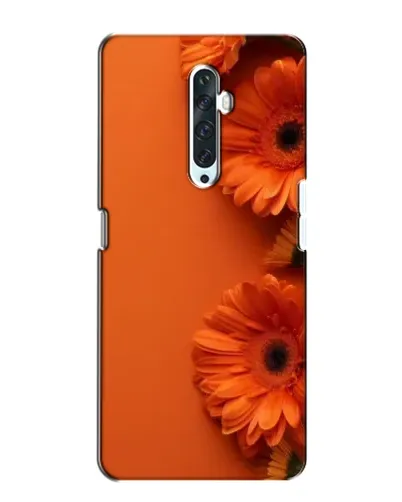 Чехол для OPPO Reno 2Z с картинкой «Оранжевые герберы»