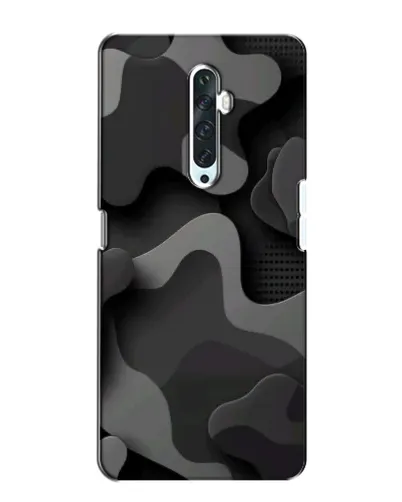 Чехол для OPPO Reno 2Z с картинкой «Темный абстрактный камуфляж» Чехол для OPPO Reno 2Z с картинкой «Темный абстрактный камуфляж»