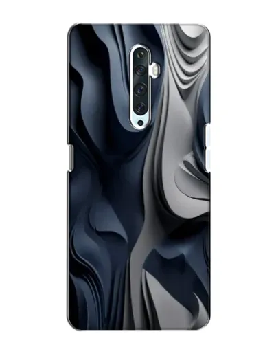 Чехол для OPPO Reno 2Z с картинкой «Объемные синие складки» Чехол для OPPO Reno 2Z с картинкой «Объемные синие складки»
