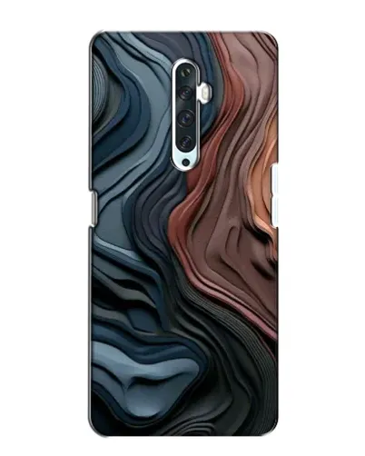 Чехол для OPPO Reno 2Z с картинкой «Цветные волны каньона» Чехол для OPPO Reno 2Z с картинкой «Цветные волны каньона»