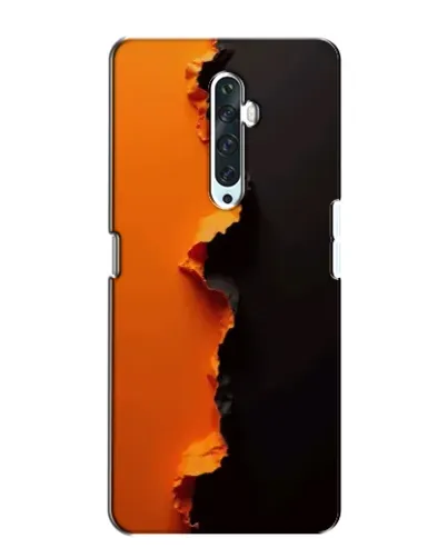 Чехол для OPPO Reno 2Z с картинкой «Оранжевый разлом» Чехол для OPPO Reno 2Z с картинкой «Оранжевый разлом»
