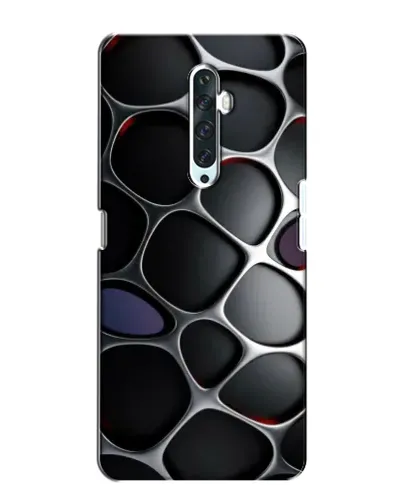 Чехол для OPPO Reno 2Z с картинкой «Объемная темная решетка» Чехол для OPPO Reno 2Z с картинкой «Объемная темная решетка»