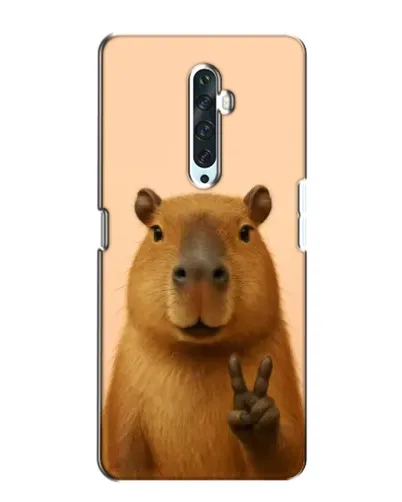 Чехол для OPPO Reno 2Z с картинкой «Капибара виктория»