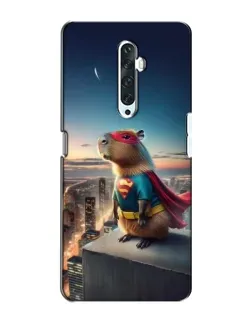 Чехол для OPPO Reno 2Z с картинкой «Капи-мен супергерой»