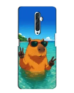 Чехол для OPPO Reno 2Z с картинкой «Морская капибара»