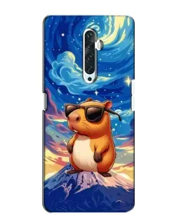 Чехол для OPPO Reno 2Z с картинкой «Капибара Ван Гога»