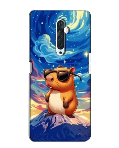 Чехол для OPPO Reno 2Z с картинкой «Капибара Ван Гога»