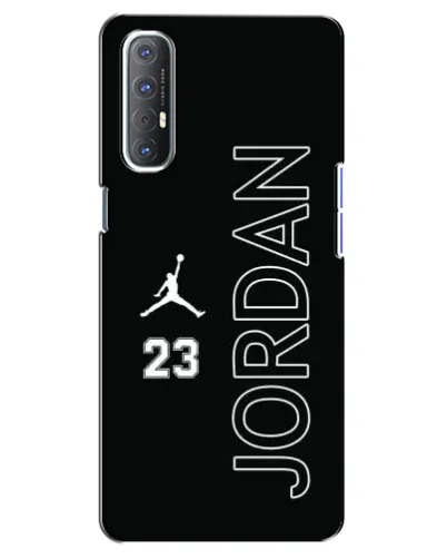 Чехол для OPPO Reno 3 Pro с картинкой «Jordan Vertical» Чехол для OPPO Reno 3 Pro с картинкой «Jordan Vertical»