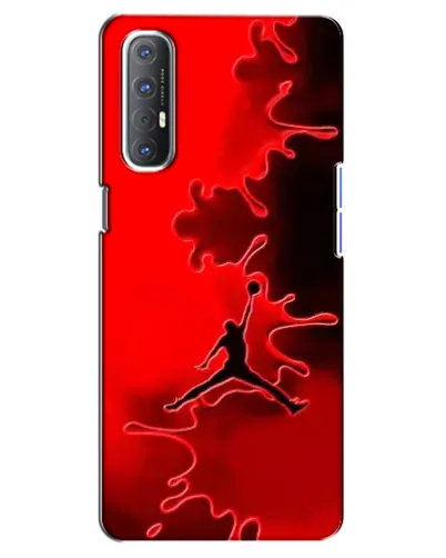 Чехол для OPPO Reno 3 Pro с картинкой «Jordan Red Smoke» Чехол для OPPO Reno 3 Pro с картинкой «Jordan Red Smoke»