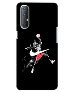 Чехол для OPPO Reno 3 Pro с картинкой «Jordan Jumpman»
