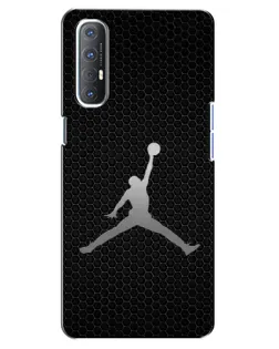Чехол для OPPO Reno 3 Pro с картинкой «Jordan Dark Carbon»