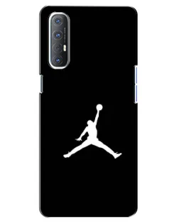 Чехол для OPPO Reno 3 Pro с картинкой «Jordan Silhouette»