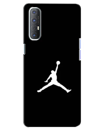 Чехол для OPPO Reno 3 Pro с картинкой «Jordan Silhouette» Чехол для OPPO Reno 3 Pro с картинкой «Jordan Silhouette»
