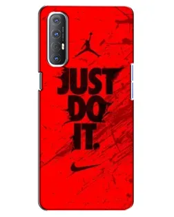 Чехол для OPPO Reno 3 Pro с картинкой «Nike Just Do It»