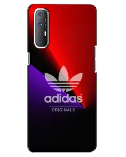 Чехол для OPPO Reno 3 Pro с картинкой «Adidas Red Neon»