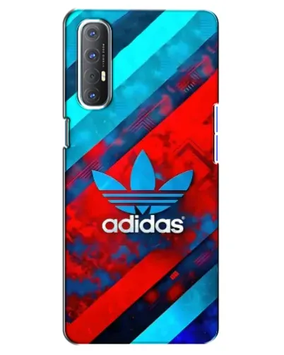Чехол для OPPO Reno 3 Pro с картинкой «Абстракция Adidas»