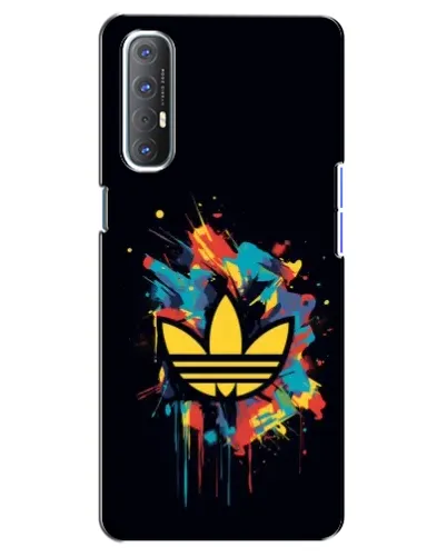 Чехол для OPPO Reno 3 Pro с картинкой «Adidas Splash»