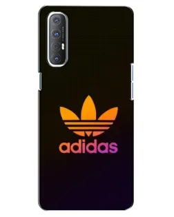 Чехол для OPPO Reno 3 Pro с картинкой «Градиент Adidas»