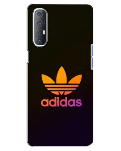 Чехол для OPPO Reno 3 Pro с картинкой «Градиент Adidas»
