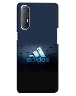Чехол для OPPO Reno 3 Pro с картинкой «Adidas Water Drops»