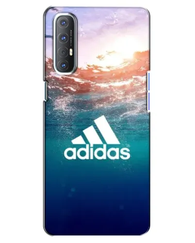 Чехол для OPPO Reno 3 Pro с картинкой «Океанская глубина адидас»