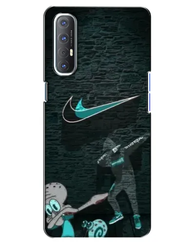 Чехол для OPPO Reno 3 Pro с картинкой «Спортивный арт Nike»