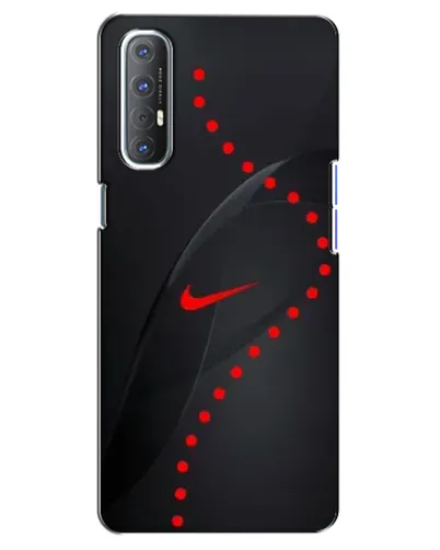 Чехол для OPPO Reno 3 Pro с картинкой «Абстрактный дизайн Nike»