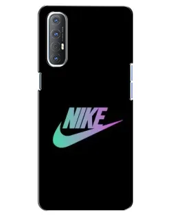 Чехол для OPPO Reno 3 Pro с картинкой «Nike — городская ночь»