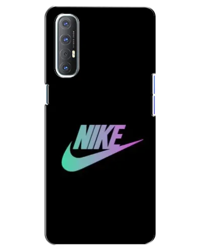 Чехол для OPPO Reno 3 Pro с картинкой «Nike — городская ночь»