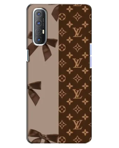 Чехол для OPPO Reno 3 Pro с картинкой «Louis Vuitton — банты»