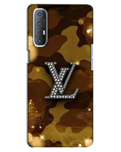 Чехол для OPPO Reno 3 Pro с картинкой «Камуфляжный Louis Vuitton»