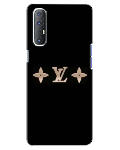 Чехол для OPPO Reno 3 Pro с картинкой «Louis Vuitton — минимализм»
