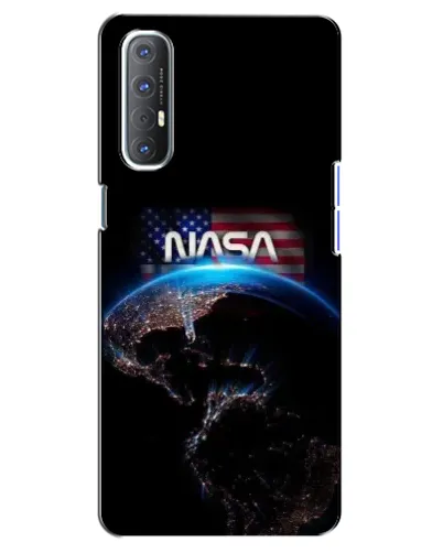 Чехол для OPPO Reno 3 Pro с картинкой «Земля из космоса NASA»