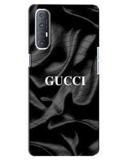 Чехол для OPPO Reno 3 Pro с картинкой «Gucci — шелковые волны»