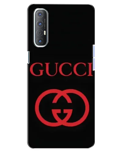 Чехол для OPPO Reno 3 Pro с картинкой «Gucci — красный логотип» Чехол для OPPO Reno 3 Pro с картинкой «Gucci — красный логотип»