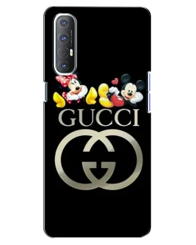 Чехол для OPPO Reno 3 Pro с картинкой «Gucci — герои Disney» Чехол для OPPO Reno 3 Pro с картинкой «Gucci — герои Disney»