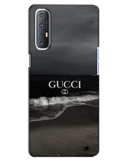 Чехол для OPPO Reno 3 Pro с картинкой «Gucci — морской прибой»