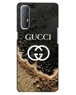 Чехол для OPPO Reno 3 Pro с картинкой «Gucci — песчаные дюны»