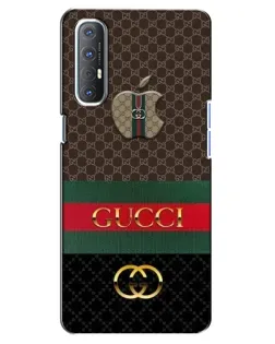 Чехол для OPPO Reno 3 Pro с картинкой «Gucci — брендированный десерт»