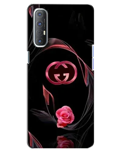 Чехол для OPPO Reno 3 Pro с картинкой «Gucci — неоновая роза» Чехол для OPPO Reno 3 Pro с картинкой «Gucci — неоновая роза»