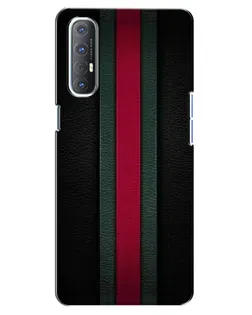 Чехол для OPPO Reno 3 Pro с картинкой «Gucci — неоновая линия»
