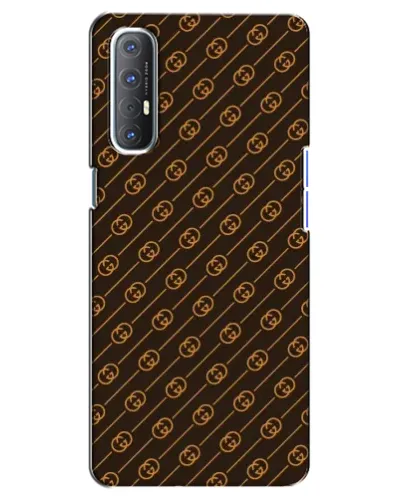 Чехол для OPPO Reno 3 Pro с картинкой «Gucci — золотые диагонали» Чехол для OPPO Reno 3 Pro с картинкой «Gucci — золотые диагонали»