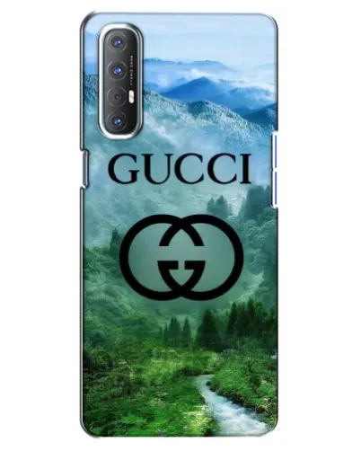 Чехол для OPPO Reno 3 Pro с картинкой «Gucci — горный пейзаж» Чехол для OPPO Reno 3 Pro с картинкой «Gucci — горный пейзаж»