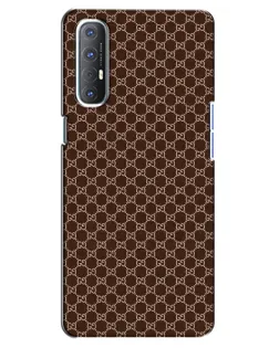 Чехол для OPPO Reno 3 Pro с картинкой «Gucci — шоколадная сетка» Чехол для OPPO Reno 3 Pro с картинкой «Gucci — шоколадная сетка»