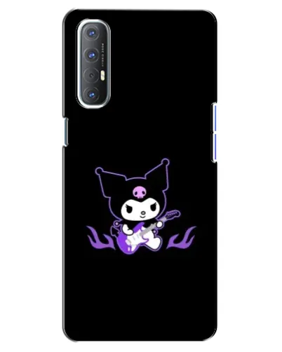 Чехол для OPPO Reno 3 Pro с картинкой «Электрическая Kuromi»