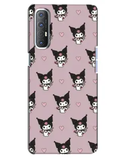 Чехол для OPPO Reno 3 Pro с картинкой «Kuromi — ночной сон»